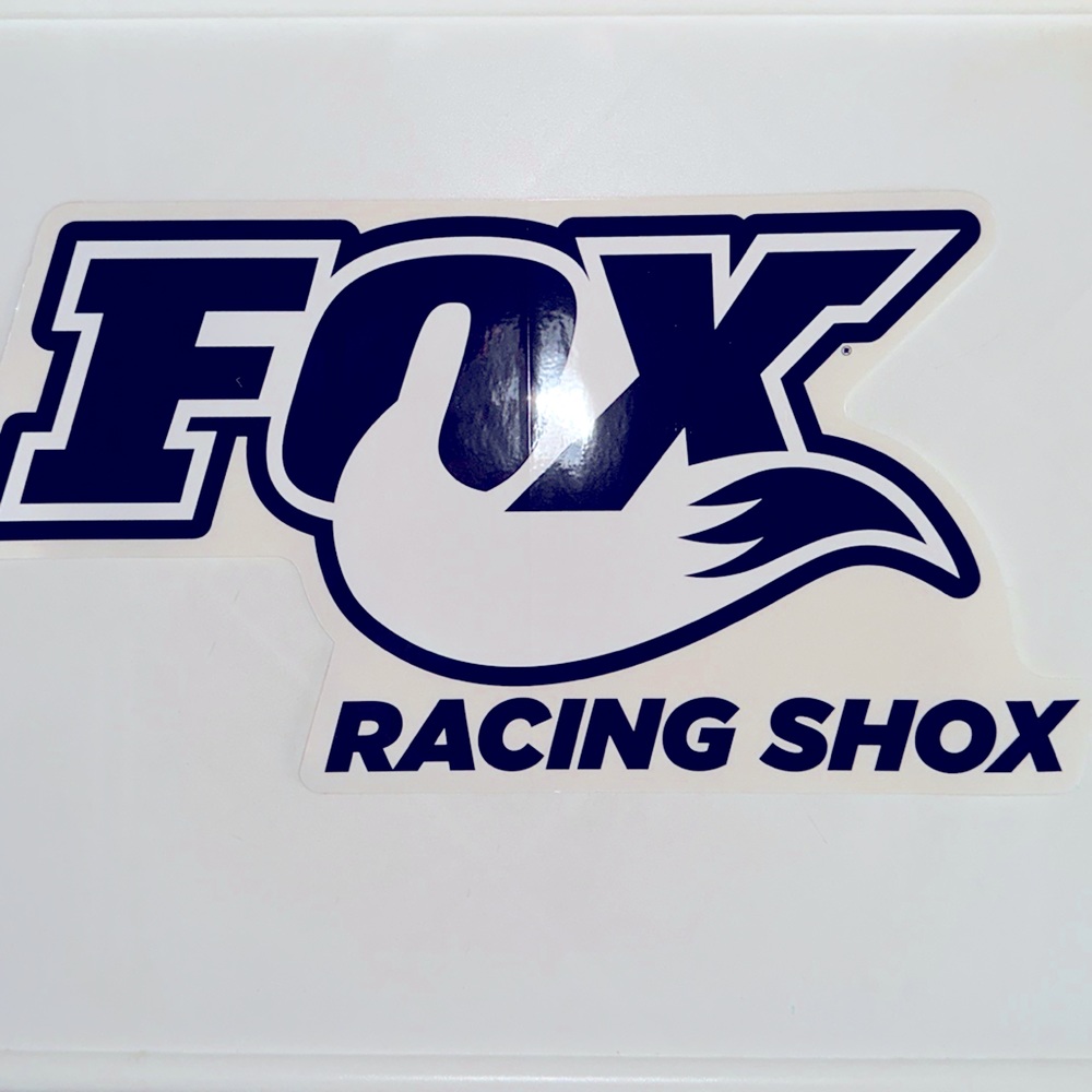 HUGE FOX RACING SHOX DECALS🚴🏼